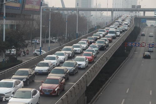 济南经十路堵车景色如何